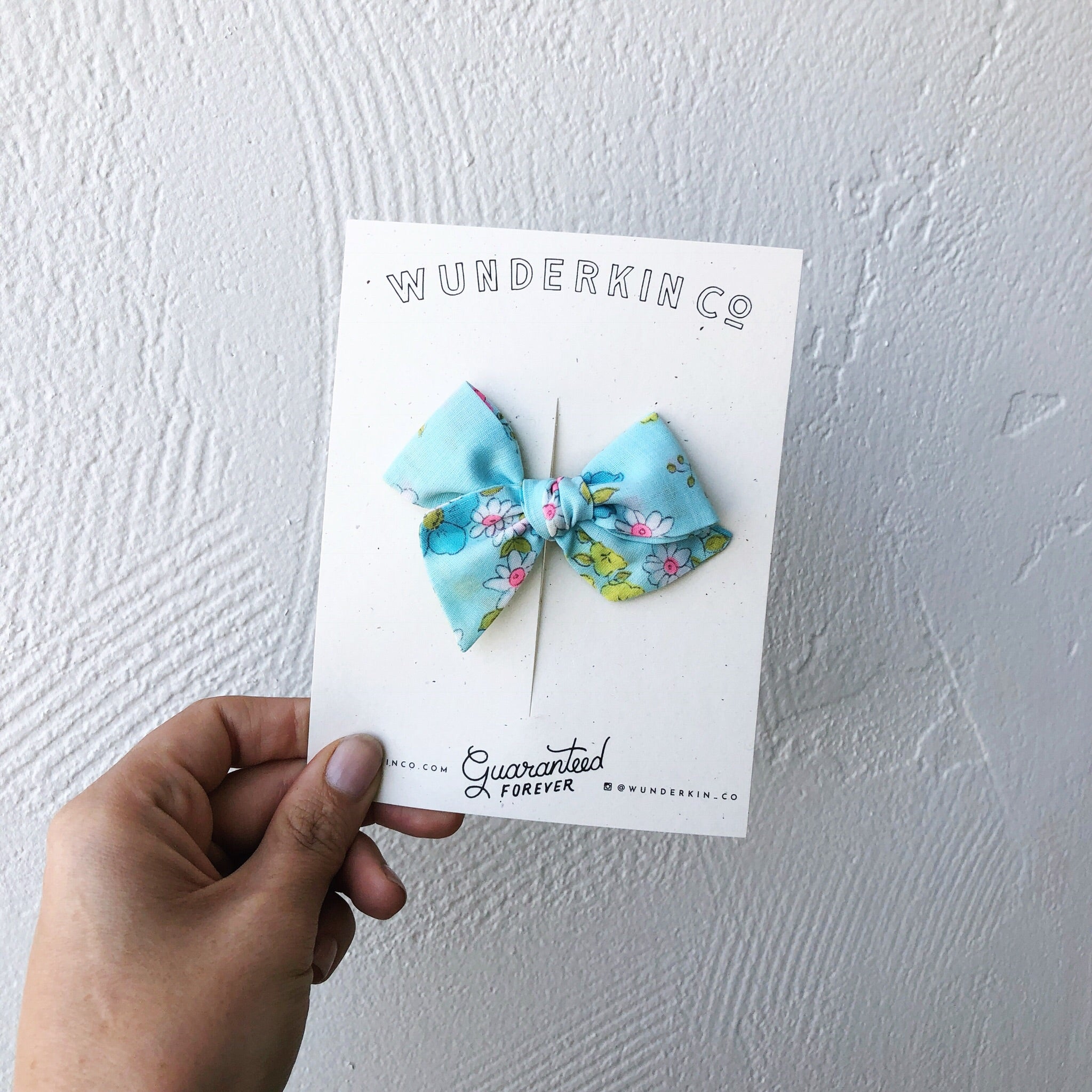 Aquamarine Floral Bow Collection