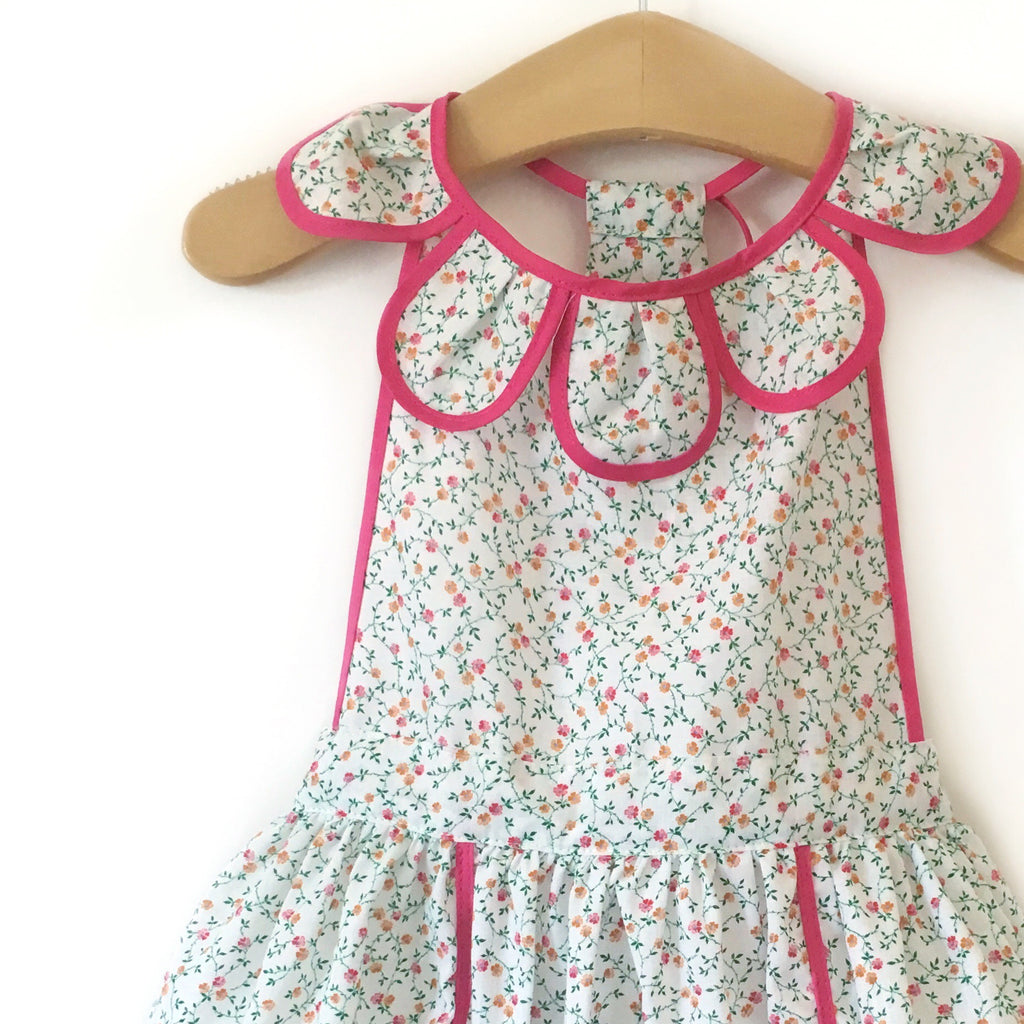 Wildflowers Vintage Petal Pinny Pink